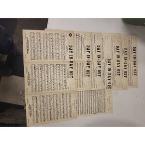 Day In–Day Out 1939 Big Band Arrangement 7 Parts Johnny Mercer Rube Bloom Crosby